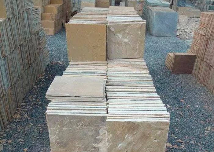 Natural Mazeras Stone (Yellow/Gold)